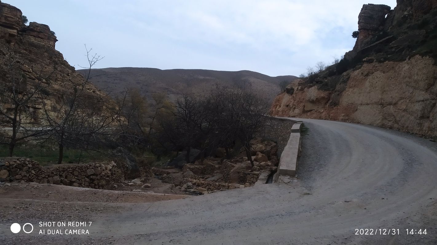 De 6Q84+W55, Amizmiz à Route sans nom, Tougga el Khair Anougal