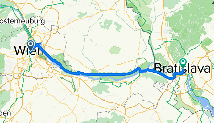VIE-Bratislava 70km