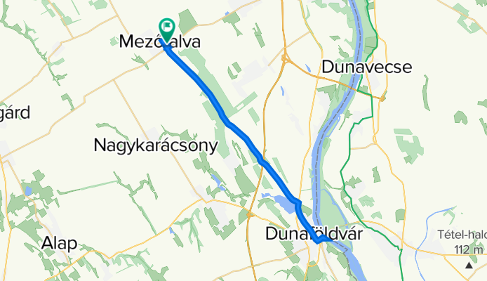 Bartók Béla utca 64., Mezőfalva to Bartók Béla utca 69., Mezőfalva