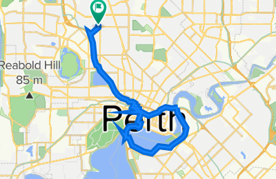 Route in der Bikemap App öffnen