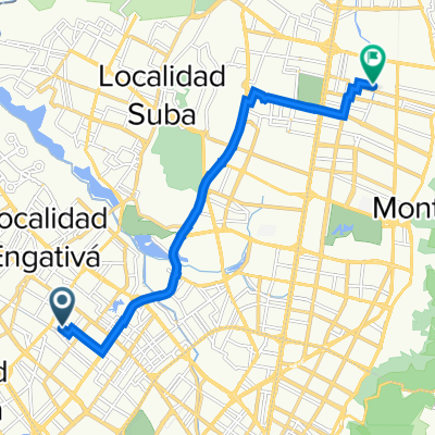 De Calle 68a 81-78, Bogotá a Bogotá