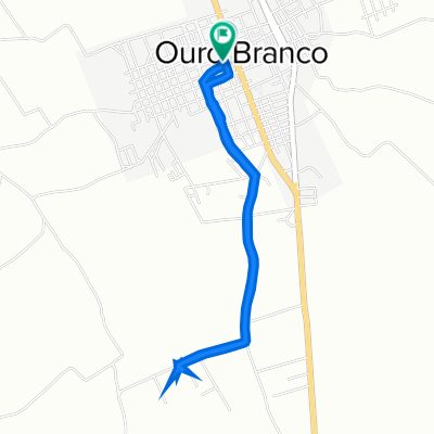 Rua 7 de Setembro, Ouro Branco a Rua 7 de Setembro, Ouro Branco