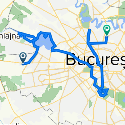 Bloc 10B 6M, București to Bulevardul Lacul Tei 29, București