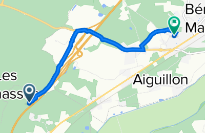 Route in der Bikemap App öffnen