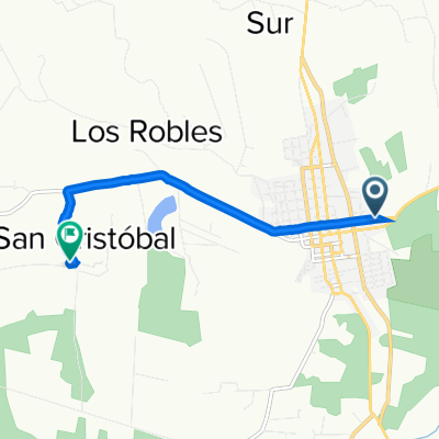 De Chorrillos 915, Yumbel a Vía sin nombre, Yumbel