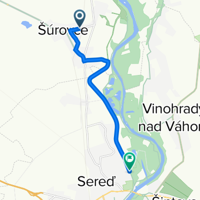 Nová 29, Šúrovce do Pod hrádzou 56