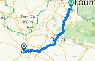Route in der Bikemap App öffnen