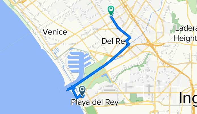 217 E Fowling St, Los Angeles to 3910 Inglewood Blvd, Los Angeles
