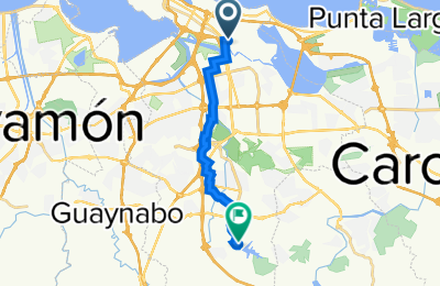 Route in der Bikemap App öffnen