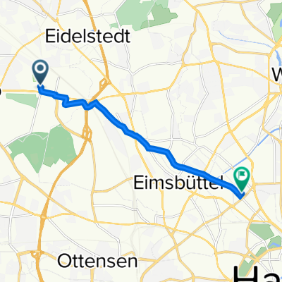 Hellgrundweg 107, Hamburg nach Koopstraße 18, Hamburg