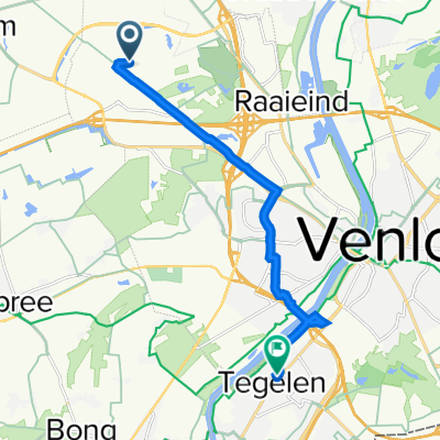 Heierhoevenweg 28–32, Venlo do Oudemarktstraat 4, Tegelen