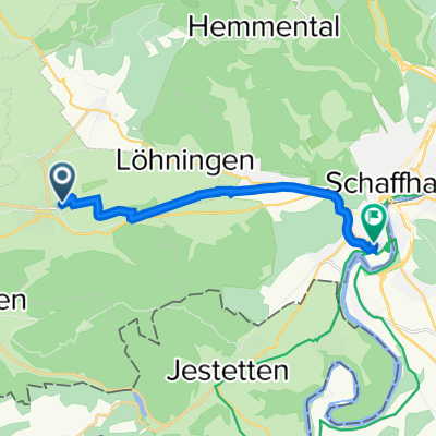 Weierbuckstrasse 14, Neunkirch nach Zentralstrasse 38, Neuhausen am Rheinfall