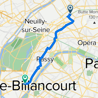 8 Boulevard Berthier, Paris à Boulevard Murat, Paris