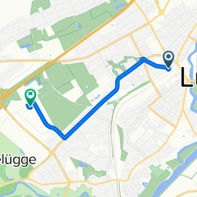 Steinrader Weg 13, Lübeck nach Leinweberstraße 1, Lübeck