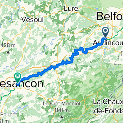 Motbeliard - Besançon