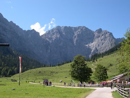 Punto saliente 2 lungo il percorso Bikemap "Lenggries-Eng"