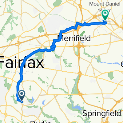 5440 New London Park Dr, Fairfax to 304 Walnut St, Falls Church