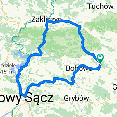 Gromnik-Zakliczyn-Gródek.nD-N Sącz-Korzenna-Bobowa-Łużna