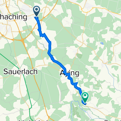 Ottobrunn nach Aschbacher Hof, Feldkirchen-Westerham