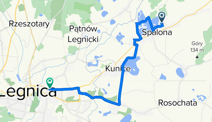 Golanka Górna 65–79, Kunice do Wrocławska 121, Legnica