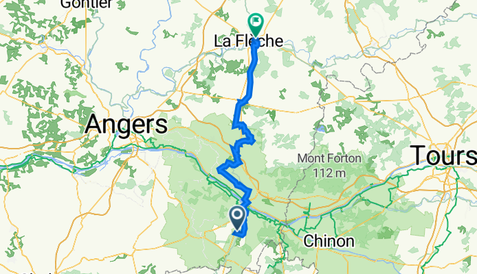 F 04 Saumur - La Flèche