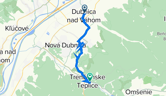 Trasa z Bratislavská 2