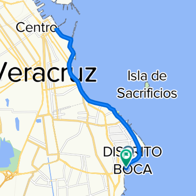 Boulevard Manuel Ávila Camacho 6450, Veracruz a Boulevard Manuel Ávila Camacho 6450, Veracruz