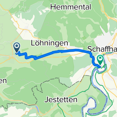 Schwimmbadstrasse 16–28, Neunkirch nach Zentralstrasse 38, Neuhausen am Rheinfall