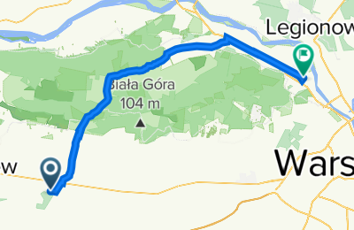 Route in der Bikemap App öffnen
