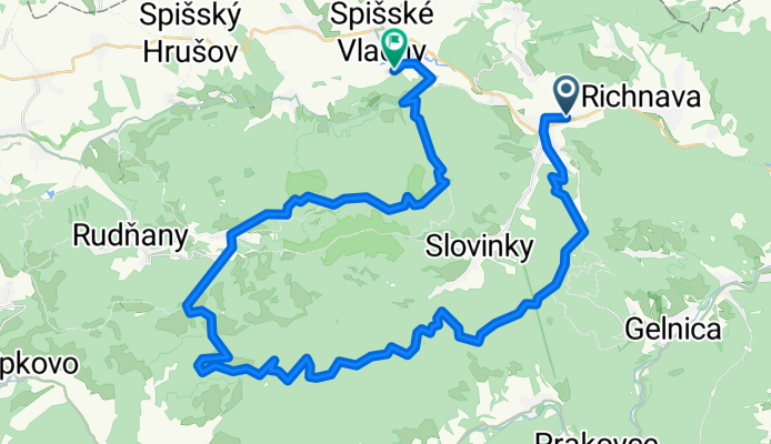 Krompachy, Plejsy, Bukovec, Poráč, Galmus, Zahura, Spišské Vlachy