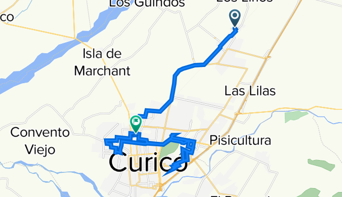 Pasaje Mario Catalán 205, Curicó a Valencia 706, Curicó