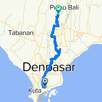 Jalan Bypass Ngurah Rai, Denpasar to Ubud, Gianyar
