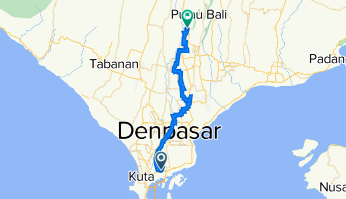 Jalan Bypass Ngurah Rai, Denpasar to Ubud, Gianyar