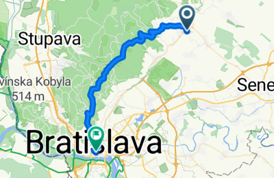 Route in der Bikemap App öffnen