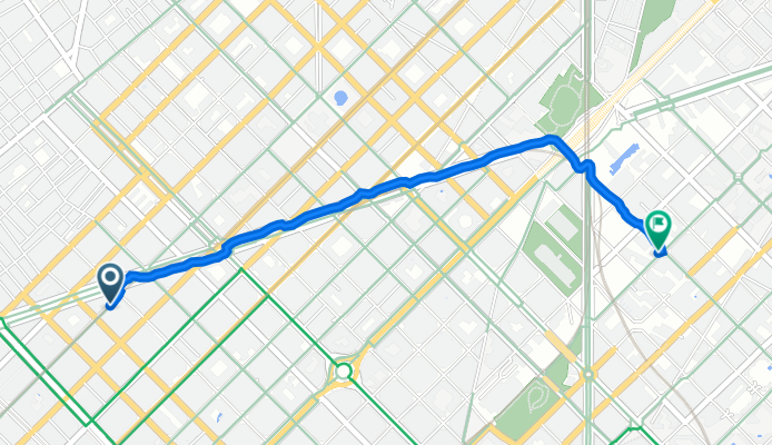 Carrer de Provença, 326, Barcelona a Carrer d'Àlaba, 121, Barcelona