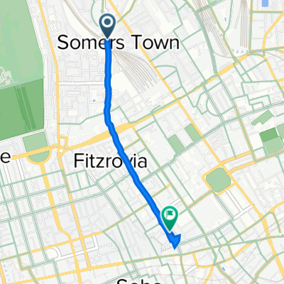 Gillfoot, Hampstead Road, London to 250 Tottenham Court Road, London