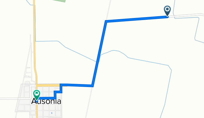 De VÃa sin nombre a Ruta Provincial 4 35, Ausonia