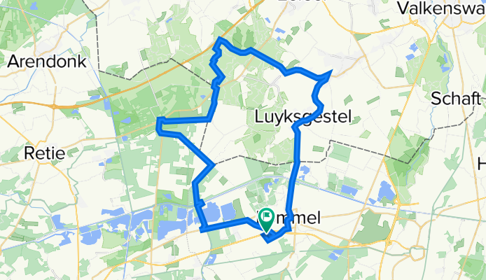 Tapuitstraat 31, Lommel naar Tapuitstraat 31, Lommel