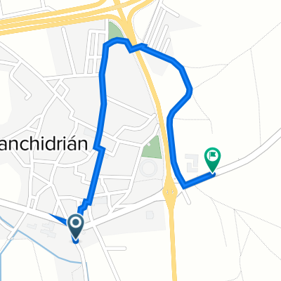 De Calle Calzada Vieja 22, Sanchidrián a N-VI 103, Sanchidrián