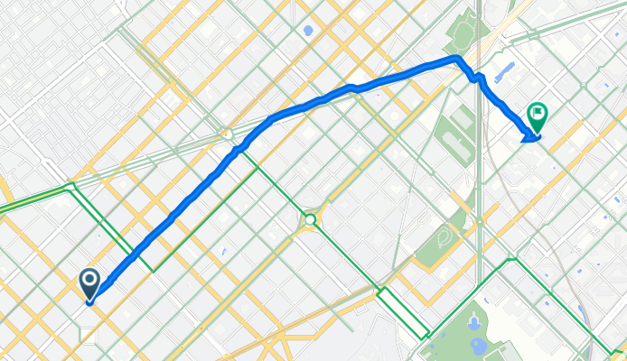 Carrer Balmes, 78, Barcelona a Carrer de Sancho de Àvila, 66, Barcelona