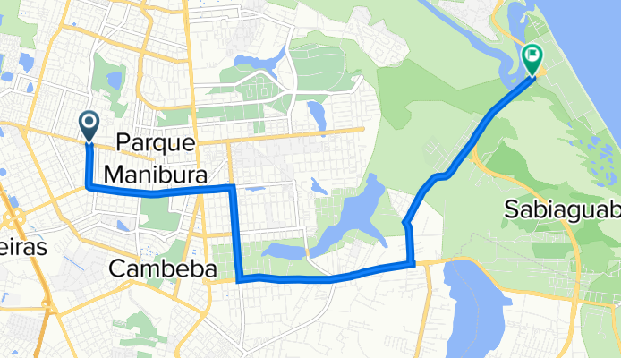 Avenida José Leon, 1899, Fortaleza a Rodovia Deputado Joaquim Noronha Mota, 600, Fortaleza