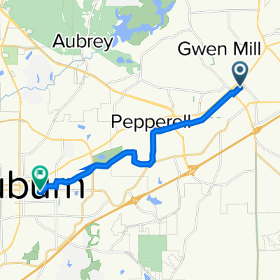 704 N Railroad Ave, Opelika to 516 E Glenn Ave, Auburn