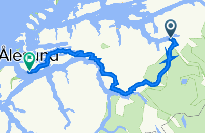 Route in der Bikemap App öffnen