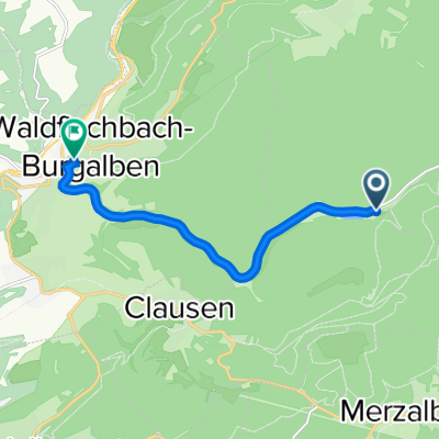 K32, Heltersberg nach Lindenstraße 3A, Waldfischbach-Burgalben