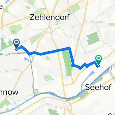 Gütergotzer Straße 83, Berlin nach Goerzallee 189, Berlin