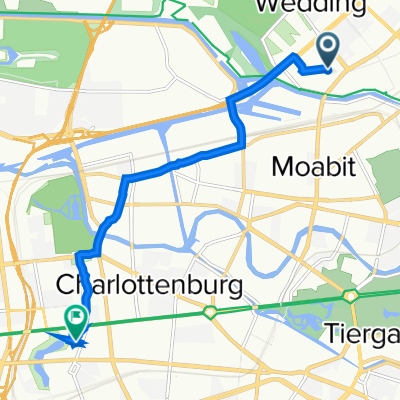 Mittelallee, Berlin to Steifensandstraße 2, Berlin