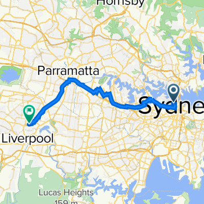 Office to Cabra via Olympic Park