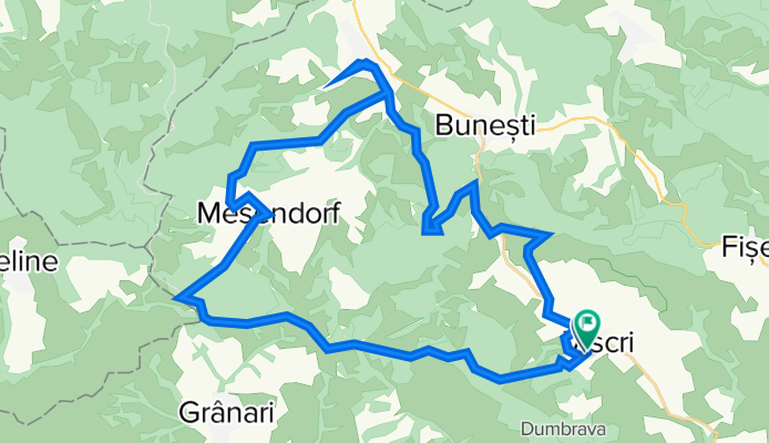 Hiking Viscri - Mesendorf - Crit - Viscri