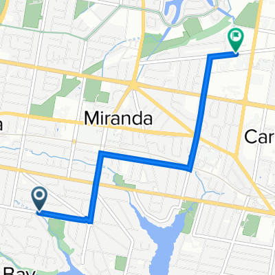 112R-116R Forest Rd, Miranda to 106 Parraweena Rd, Miranda