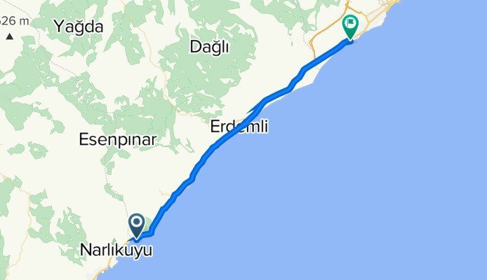 Ahmet Erol Sokak D:no 40 to Balkaroğlu Sokak 3 C